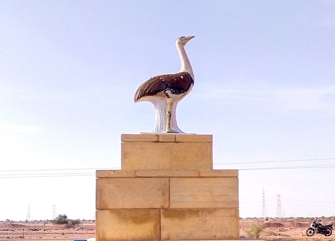 The Heartfelt Story Of Rajasthan’s Godawan Smarak: A Tribute To A Female Great Indian Bustard Who Tragically Lost Her Life 